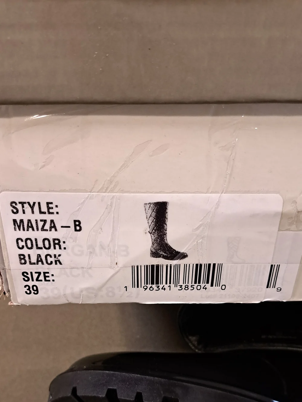 Spring Step Maiza Boots - Color: Black - Size: EU 39 (US 8.5)